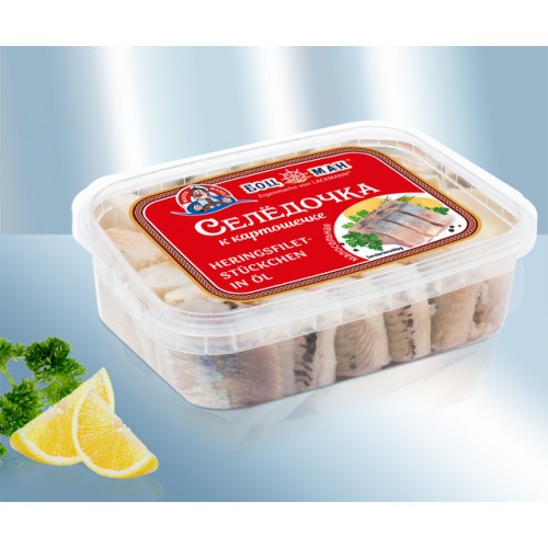 филе сельди в масле Слабосоленое , 280гp